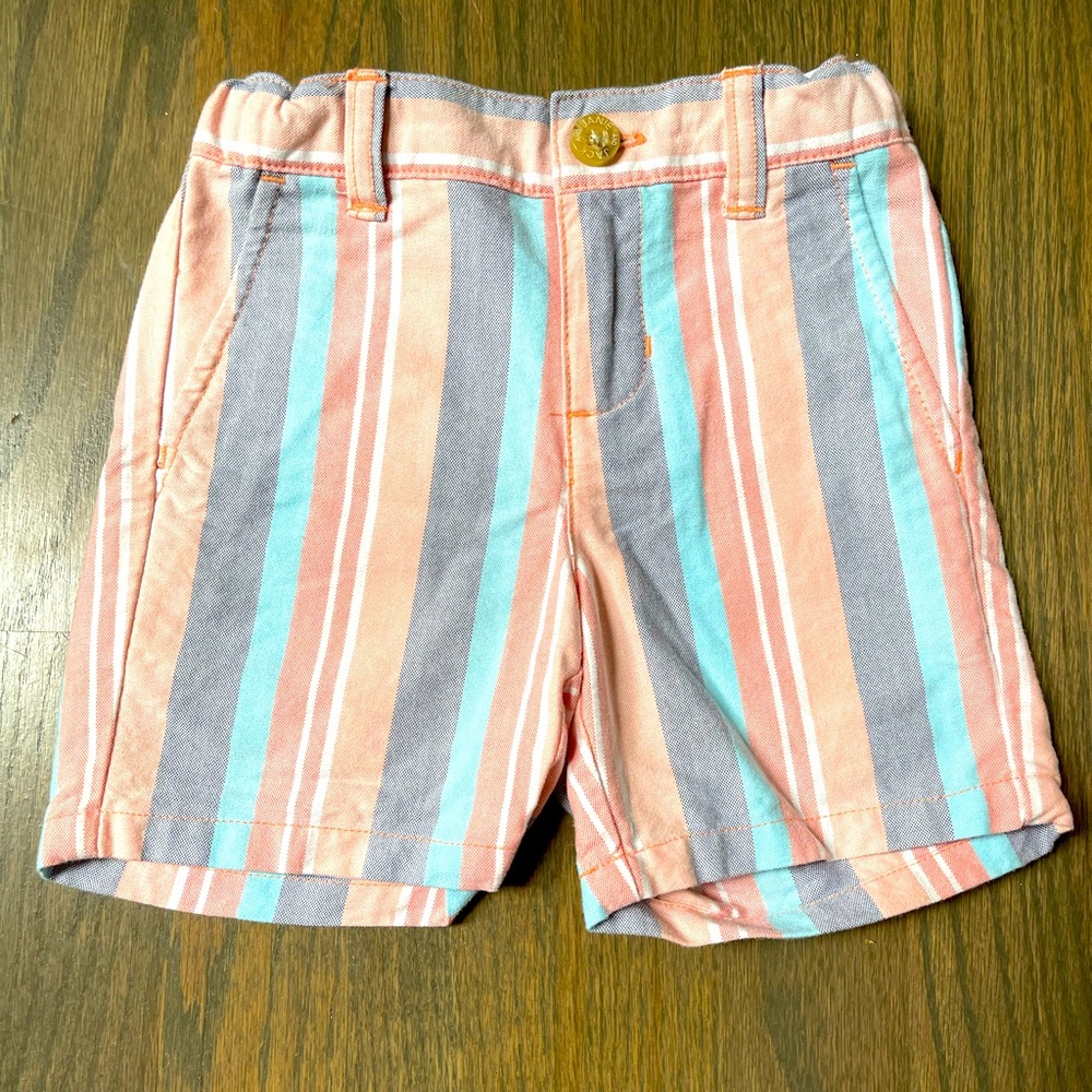 Janie and Jack Toddler Stripe Boy shorts 2T